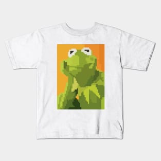 Green frog Kids T-Shirt